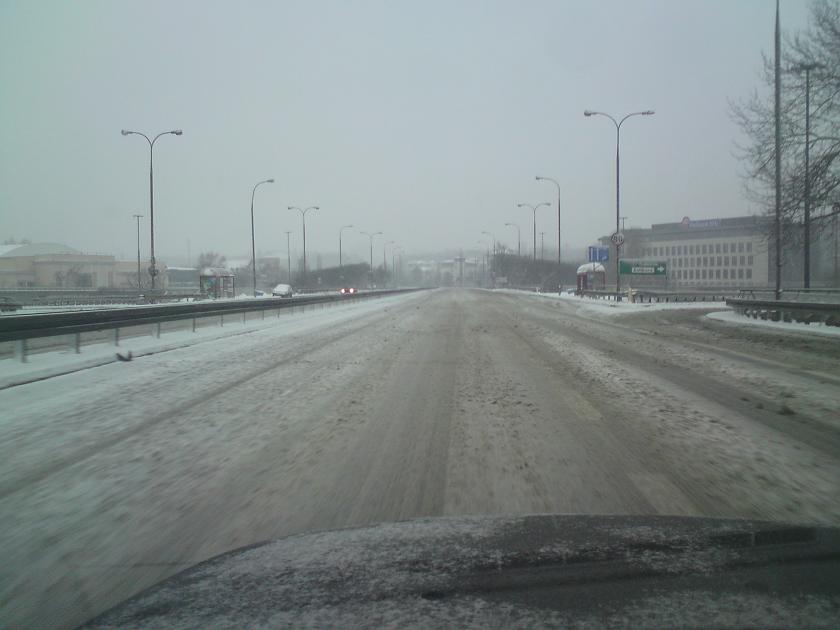 DSC01097.JPG - Nowy Rok w mieście - Trasa Łazienkowska