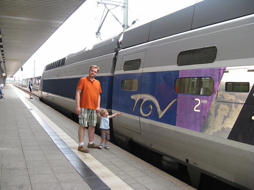 IMG_4751.JPG - Odprawiamy TGV 9552 do Paryża (Mannheim Hbf)