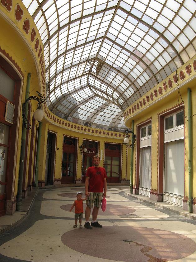 IMG_5652.JPG - Pasaż w Palatul Vultutul Negru w Oradei