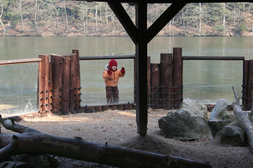 IMG_7828.JPG - Wojtek w Tierpark Rheinböllen