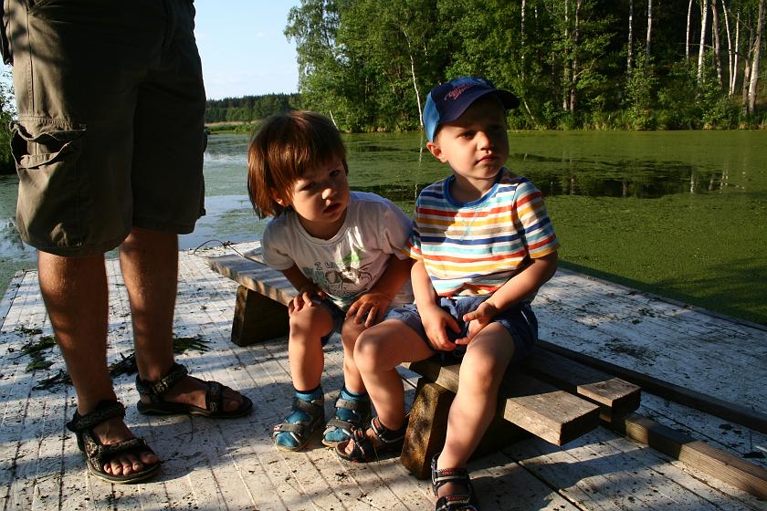IMG_0572.JPG - Na tratwie z płyty od Wujka Cwanego